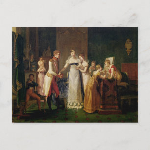 Marie-Louise Austria Bidding Farewell her Postcard