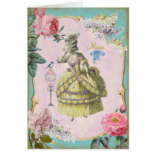 Marie mignon Antoinette - carte