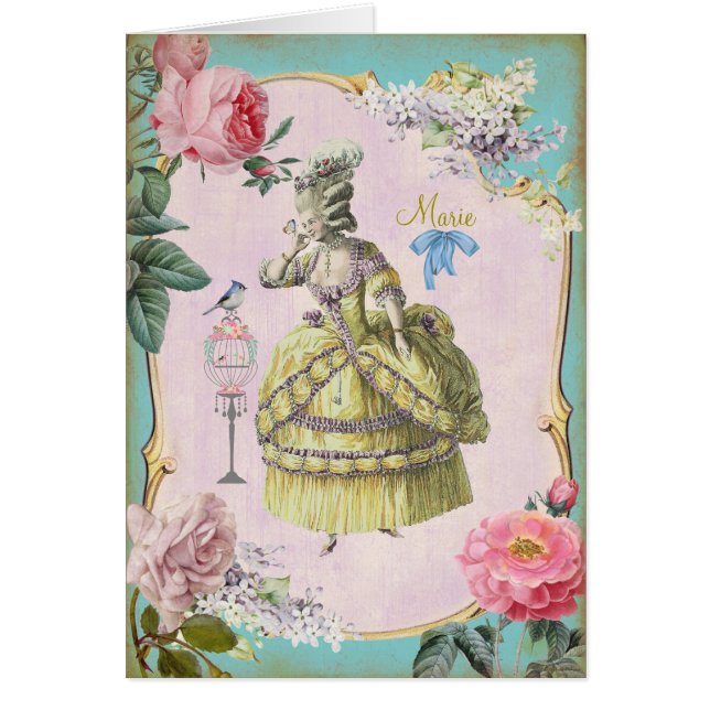 Marie mignon Antoinette - carte (Devant)