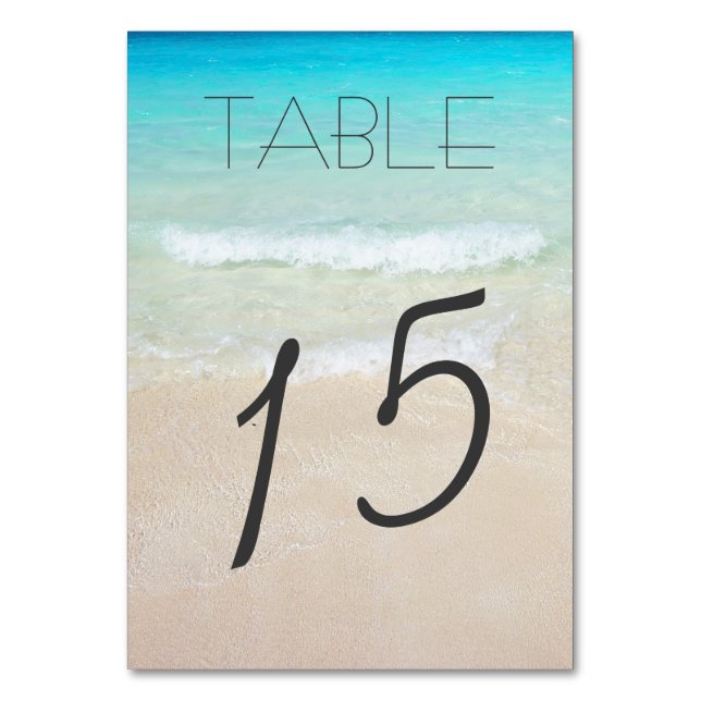 Marié par la mer Cartes Numéro de tableau (Par défaut)
