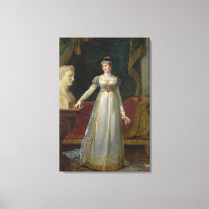 Marie Pauline Bonaparte Princess Borghese, 1808 Canvas Print