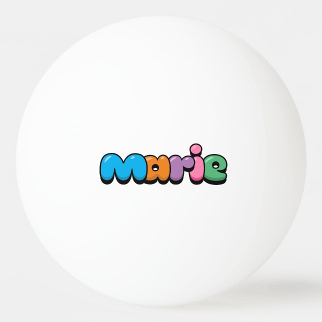 Marie Ping Pong Ball (Front)