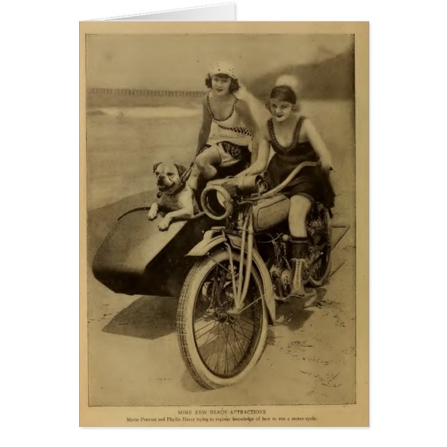 Marie Prevost June Haver 1918 portrait dog cycle (Front)