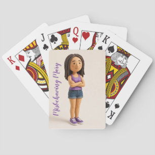 Marie qui se conduit mal Cartes à jouer