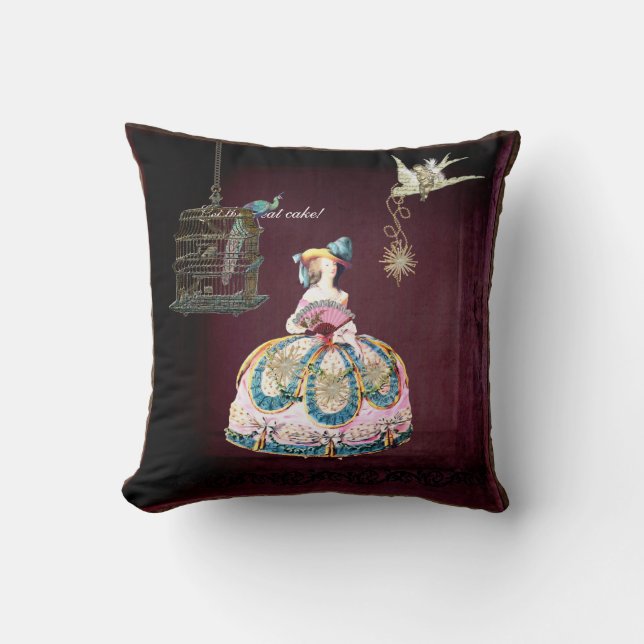 Marie Sparkles Pillow (Front)
