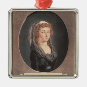 Marie-Therese-Charlotte de France  aged seventeen Metal Ornament