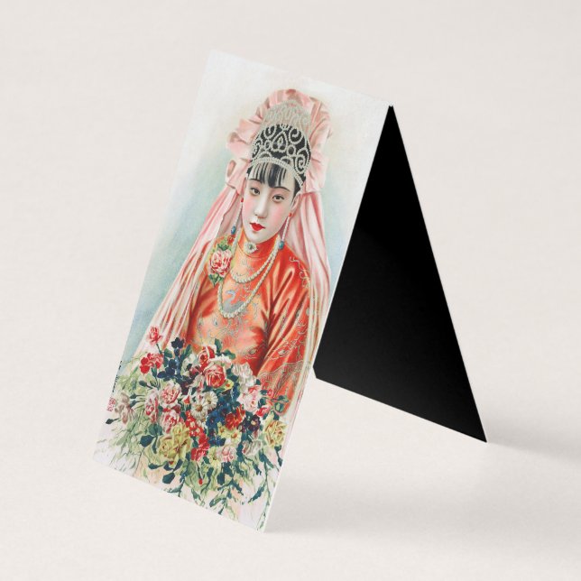 Mariée en rouge au Mariage chinois à Shanghai (Back)