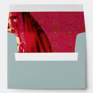 Mariée indienne - Enveloppe
