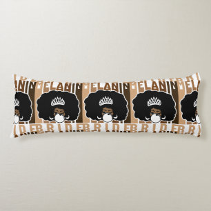 Mariée Melanin avec Coussin Afro Accent