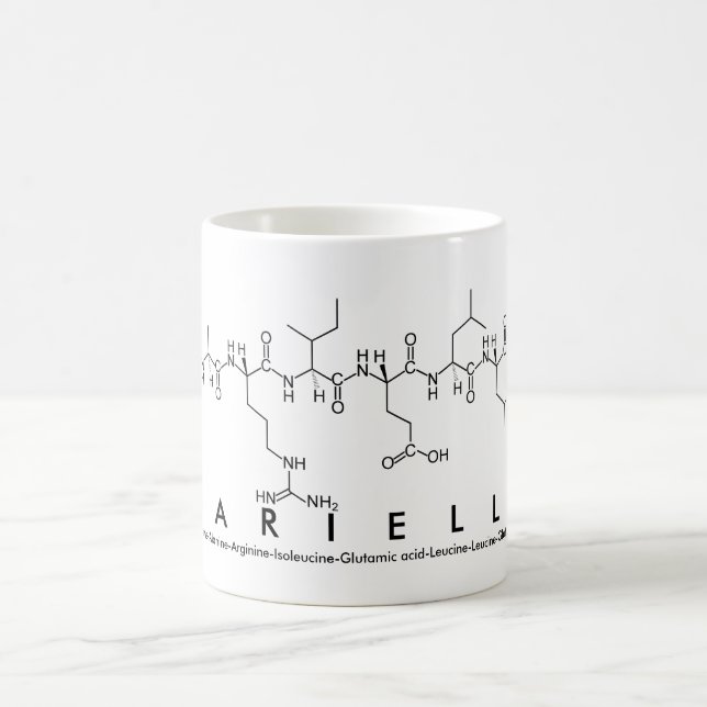 Marielle peptide name mug (Center)