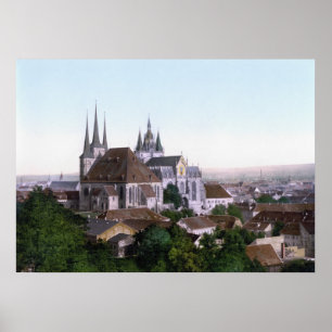 Mariendom Erfurt Poster