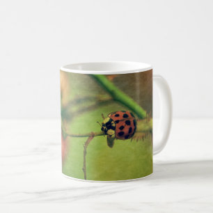 Marienkäfer in der Natur Coffee Mug