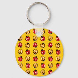 Marienkäfer Invasion Keychain