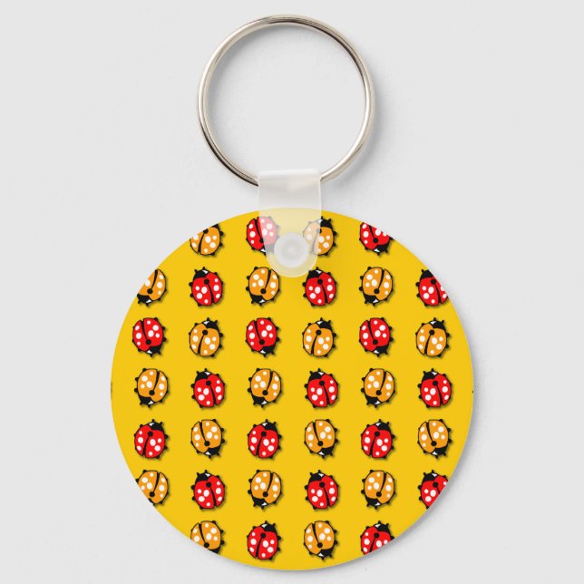 Marienkäfer Invasion Keychain (Front)
