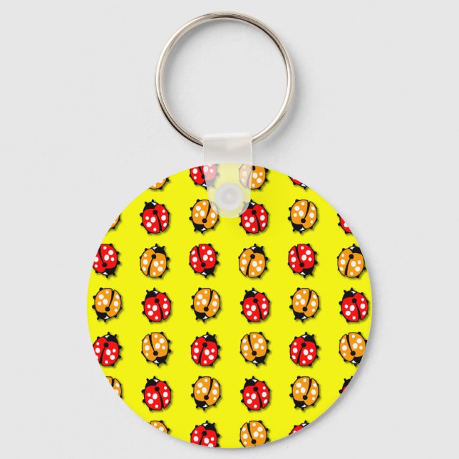 Marienkäfer Invasion Keychain (Front)