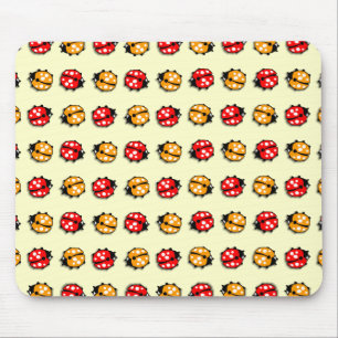 Marienkäfer Invasion Mouse Pad