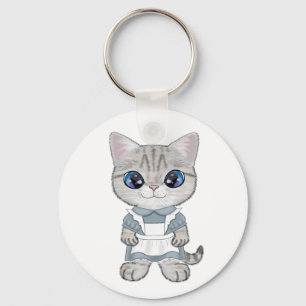 Marie's tea Party Keychain