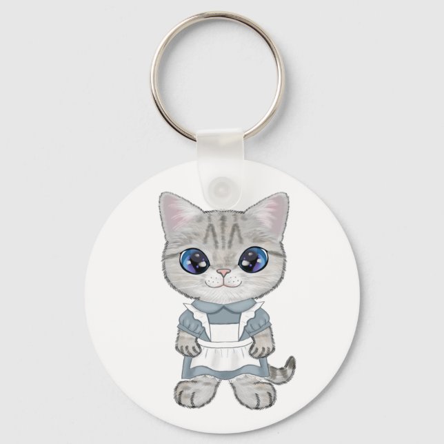 Marie's tea Party Keychain (Front)