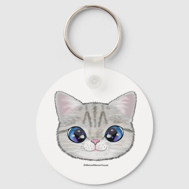 Marie's Tea Party Keychain (Front)