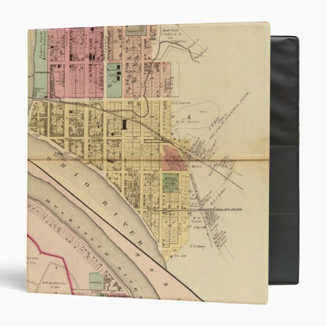 Marietta, Ohio Binder (Front/Inside)