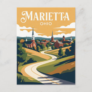 Marietta USA Postcard