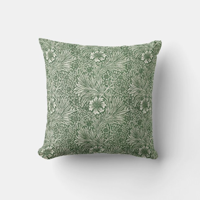 Marigold (by William Morris) Throw Pillow (Front)