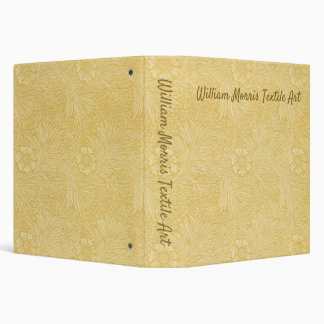 Marigold by William Morris, Vintage Garden Flowers Binder