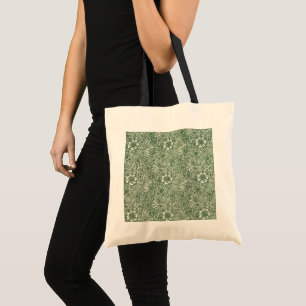 Marigold by William Morris, Vintage Garden Flowers Tote Bag