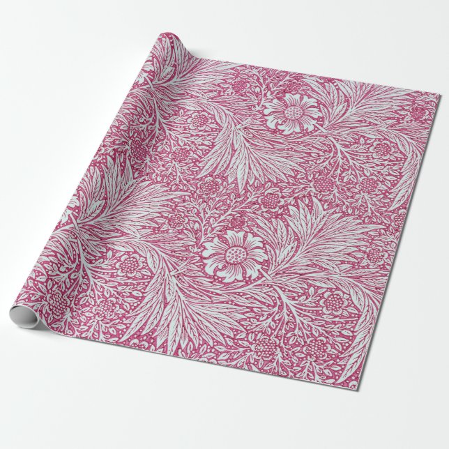 Marigold by William Morris Wrapping Paper (Unrolled)