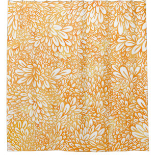 Marigold Floral: Simple Orange Pattern