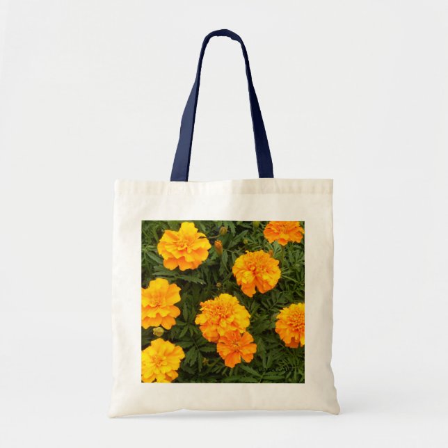 "Marigold Madness" Budget Tote Bag (Front)