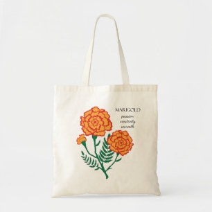 Marigold Octobre Mois de naissance Sac à fleurs