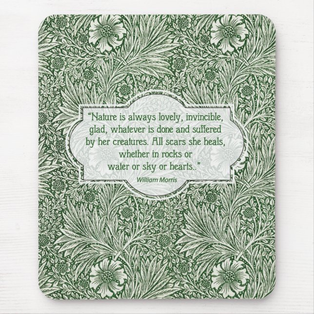 Marigold pattern - William Morris  Mouse Pad (Front)