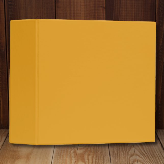 Marigold Solid Colour | Classic | Trendy  Binder (Creator Uploaded)