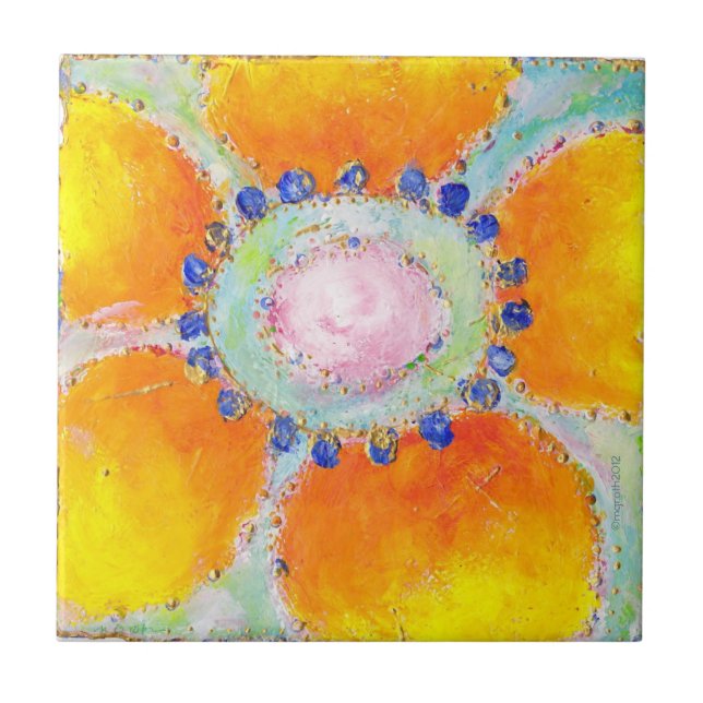 Marigold tile (Front)