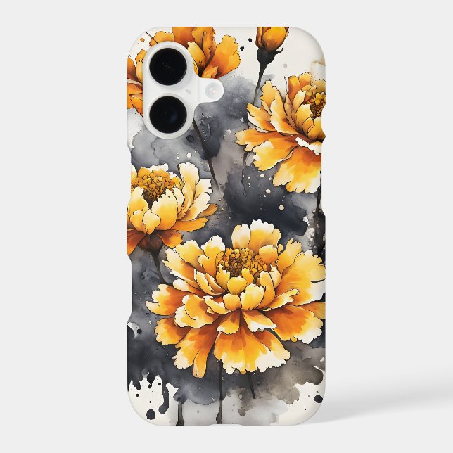 Marigold - Watercolor flowers (Back)