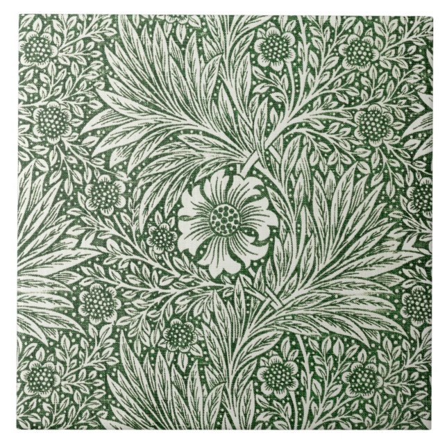 Marigold, William Morris Tile (Front)