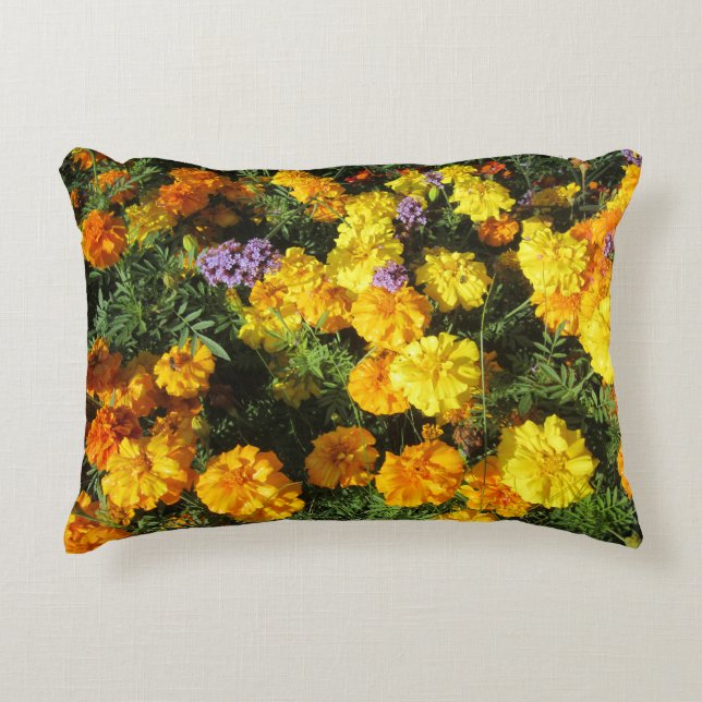 Marigolds Accent Pillow (Front)
