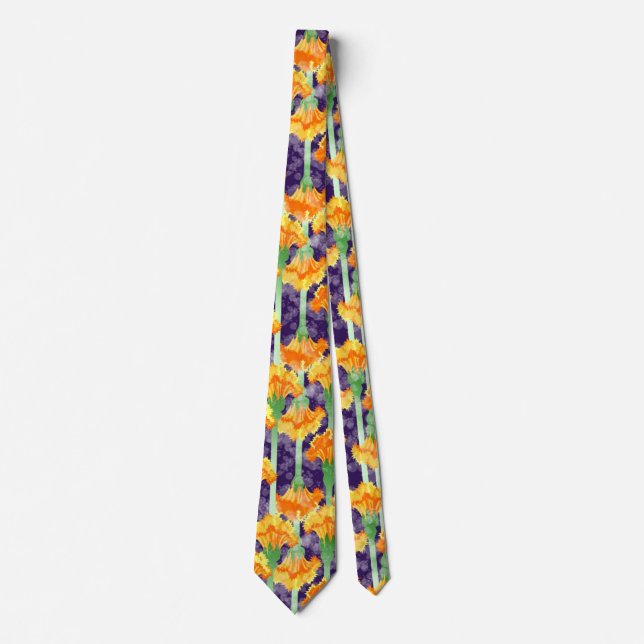 Marigolds and Moonbeams Tie (Front)