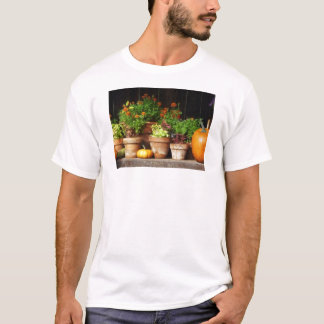 Marigolds and Pumpkins T-Shirt