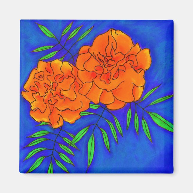Marigolds Magnet (Devant)
