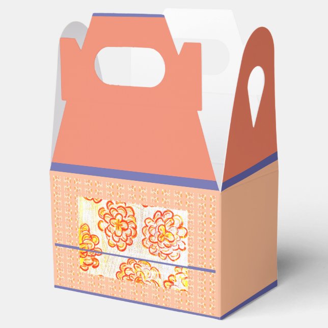Marigolds Party Favor Box (Opened)