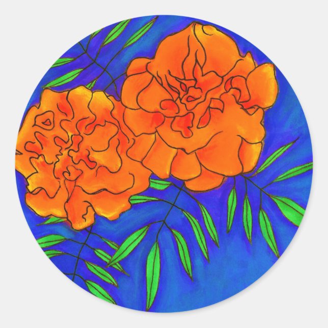 Marigolds Sticker (Front)