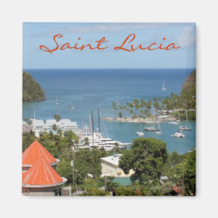 Marigot Bay Saint Lucia Magnet
