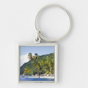 Marigot Bay, St. Lucia, Caribbean Keychain