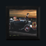 Marilyn and Elvis Christmas Joy Ride Gift Box<br><div class="desc">Marilyn and Elvis Christmas Joy Ride</div>