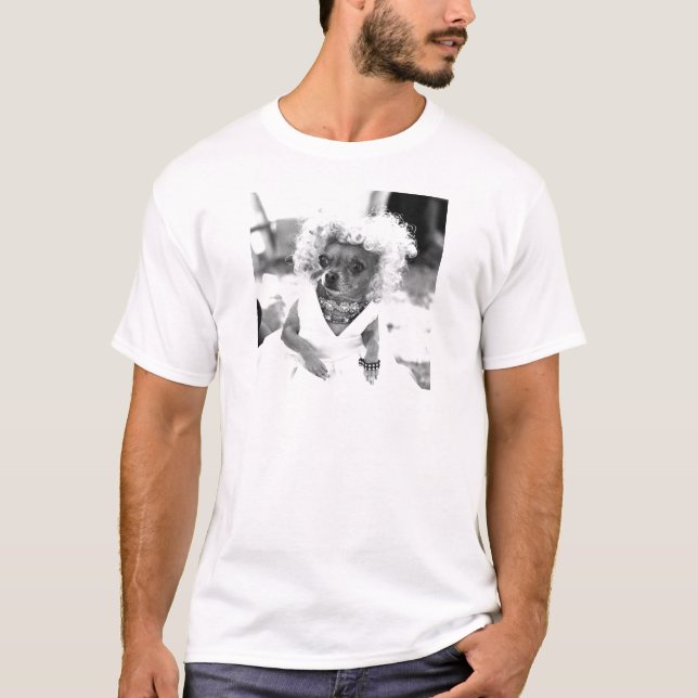 Marilyn Chihuahua T-Shirt (Front)
