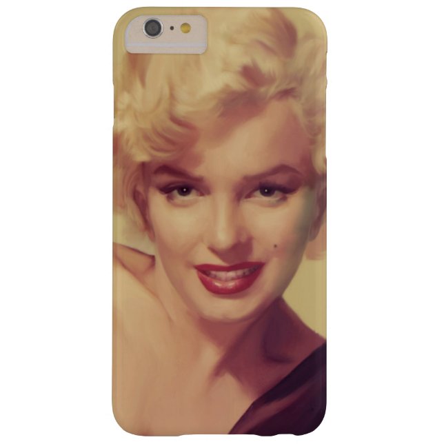 Marilyn in Black Case-Mate iPhone Case (Back)