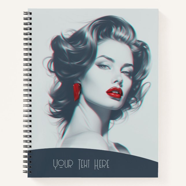 Marilyn Inspired  Notebook (Front)
