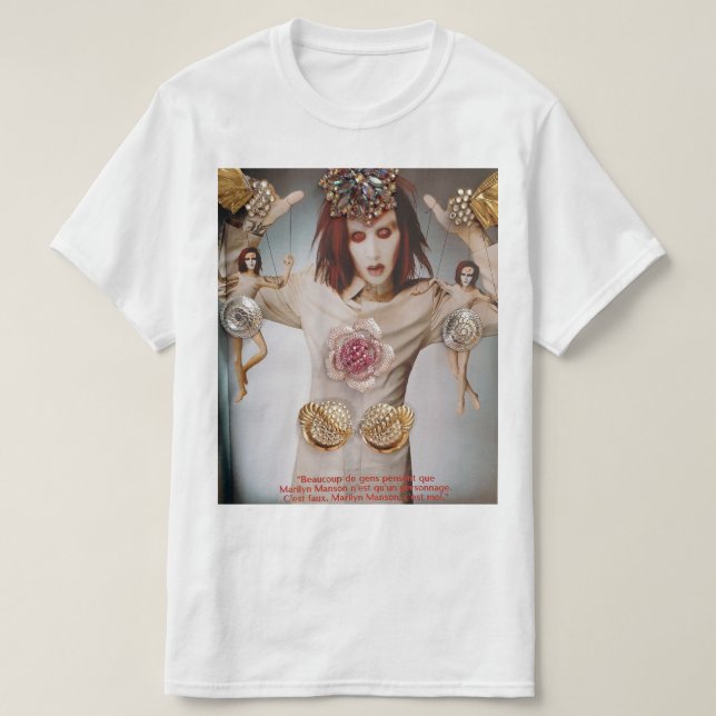 Marilyn Manson T-shirt (Design Front)
